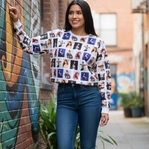 Selena Cropped sweatshirt 11